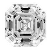 Asscher cut loose diamond picture